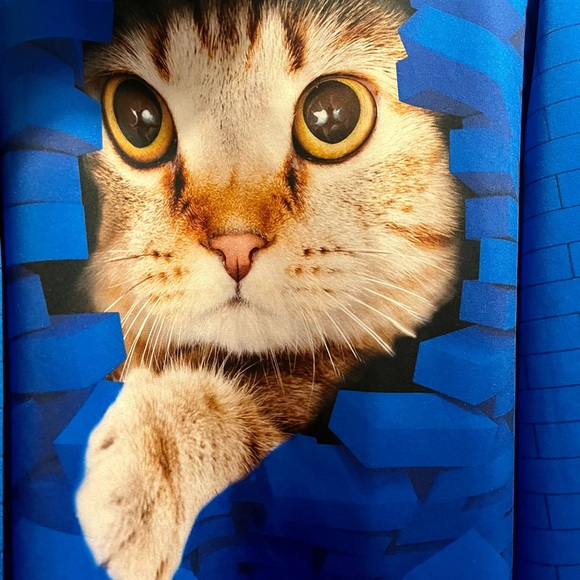 Cat themed sweatshirt with hoodie. Unisex - Picture 16 of 16